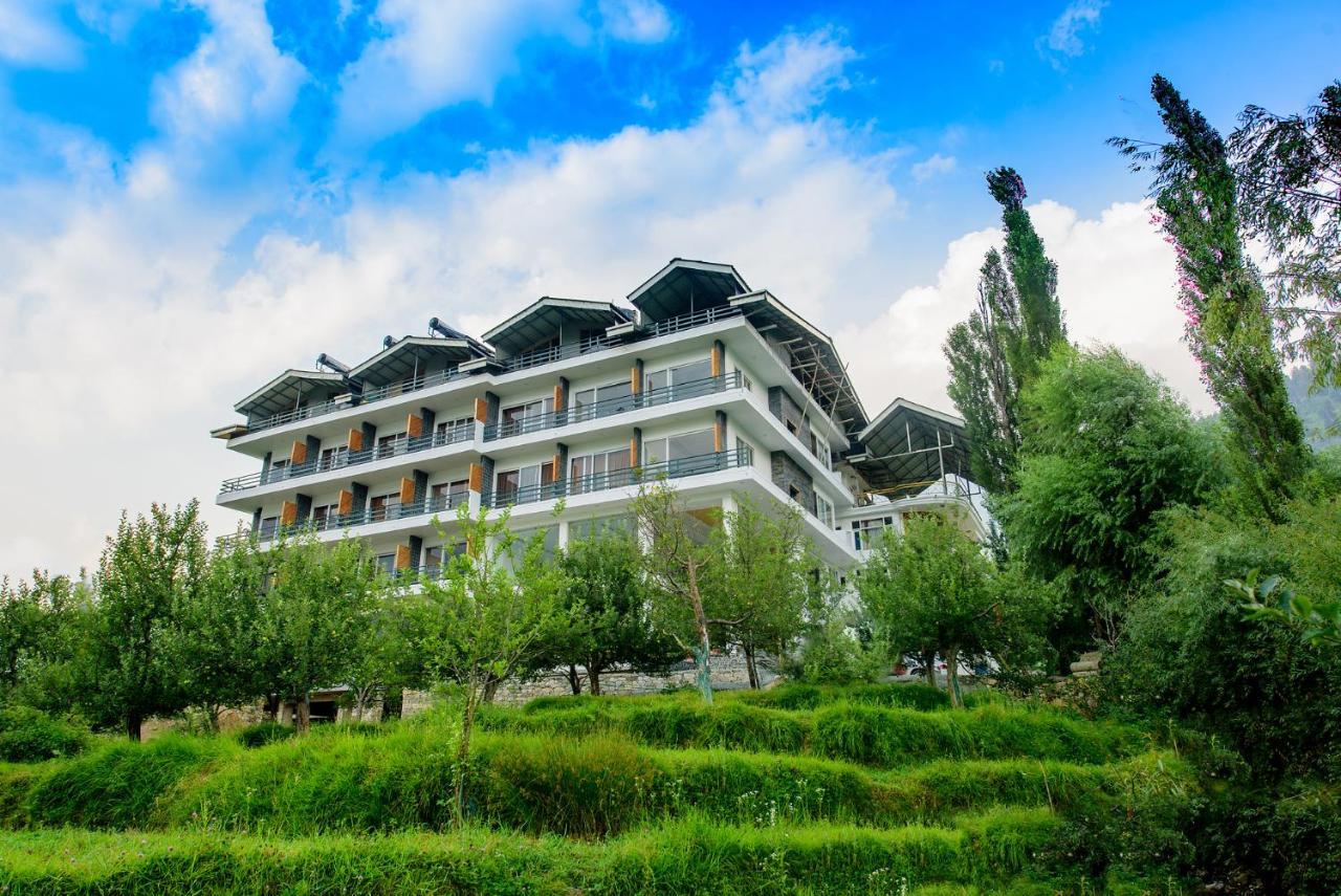 Naturevilas Sarovar Portico - Centrally Heated มะนาลี ภายนอก รูปภาพ
